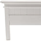 Classic White Panel King Size Bed