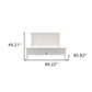 Classic White Panel King Size Bed