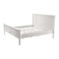 Classic White Panel King Size Bed