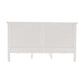 Classic White Panel King Size Bed