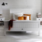 Classic White Panel King Size Bed