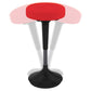 Red and Black Adjustable Height Swivel Office Chair