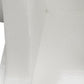 Classic White Wood Wide Six Hook Coat Rack