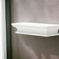 23" Classic White Floating Wall Shelf