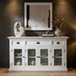 Modern Farmhouse White Buffet Server