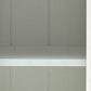 Classic White Two Level Storage Cabinet