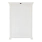 Classic White Two Level Storage Cabinet