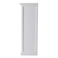 52" White Two Drawer Storage Cabinet With Baskets