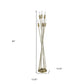 60" Six Light Torchiere Floor Lamp