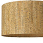 58" Brown And Black Metal Tripod Floor Lamp With Brown Shade