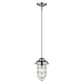 Silver Teardrop Shape Pendant Light