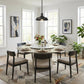 Matte Black Shallow Plate Adjustable Pendant Light