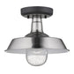 Silver Shallow Plate Adjustable Pendant Light