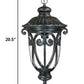 Naples 1-Light Marbelized Mahogany Hanging Light