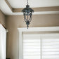 Naples 1-Light Marbelized Mahogany Hanging Light