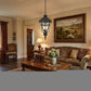 Naples 3-Light Matte Black Hanging Light