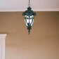 Naples 3-Light Matte Black Hanging Light