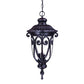 Naples 3-Light Marbelized Mahogany Hanging Light
