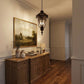 Naples 3-Light Marbelized Mahogany Hanging Light