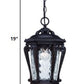 Stratford 1-Light Architectural Bronze Hanging Light