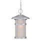 Silver Lantern Metal Dimmable Chandelier With Frosted Shades