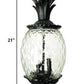 Lanai 3-Light Black Coral Hanging Light