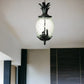 Lanai 3-Light Black Coral Hanging Light