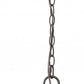 Aria 3-Light Oil-Rubbed Bronze Globe Pendant With Mother Of Pearl Accents