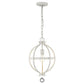 Callie 1-Light Country White Pendant