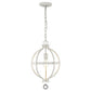 Callie 1-Light Country White Pendant