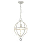 Callie 1-Light Country White Pendant