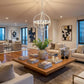 Callie 4-Light Country White Pendant