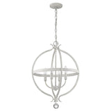 Callie 4-Light Country White Pendant
