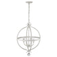 Callie 4-Light Country White Pendant