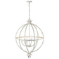 Callie 6-Light Country White Pendant