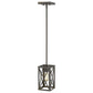 Bronze Metal Geometric Mini Pendant Hanging Light