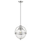 Kassian 1-Light Satin Nickel Pendant