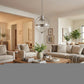 Kassian 1-Light Satin Nickel Pendant