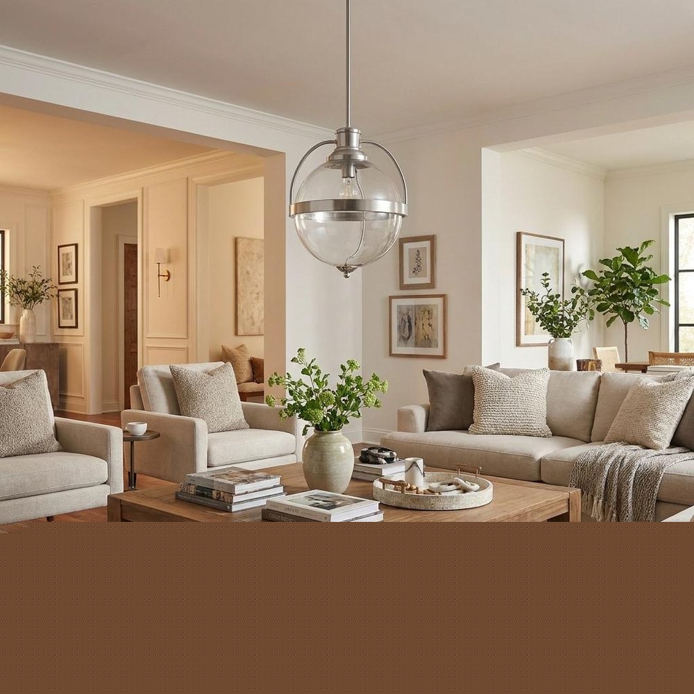 Kassian 1-Light Satin Nickel Pendant