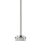 Silver Minimalist Cylindrical Hanging Light