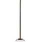 Bronze Frosted Glass Hanging Light