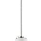 Silver Frosted Glass Hanging Light
