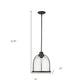 Stanton 1-Light Oil-Rubbed Bronze Pendant