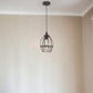 Antique Bronze Wire Pendant Hanging Light