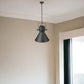 Crew 1-Light Matte Black Pendant