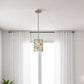 Vitozzi 1-Light Antique Silver Leaf Pendant