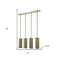 Basetti 4-Light Gold Pendant