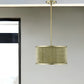 Basetti 4-Light Gold Convertible Pendant