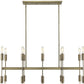 Perret 20-Light Aged Brass Island Pendant