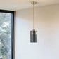 Monet 1-Light Brass Pendant